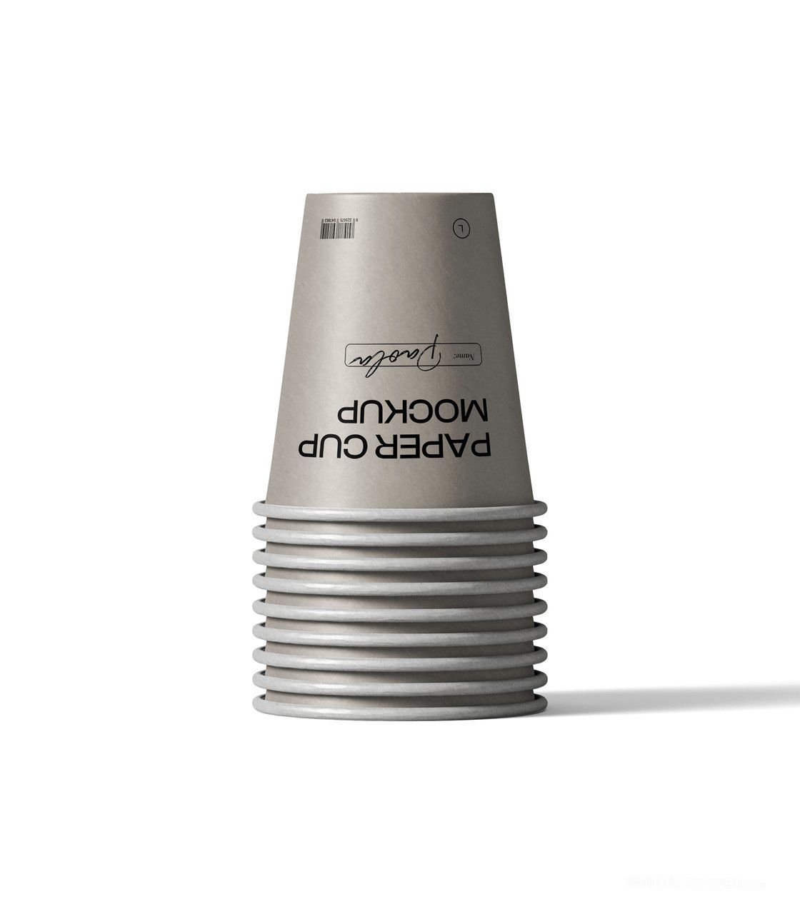 咖啡企业咖啡杯一次性包装样机 (10)