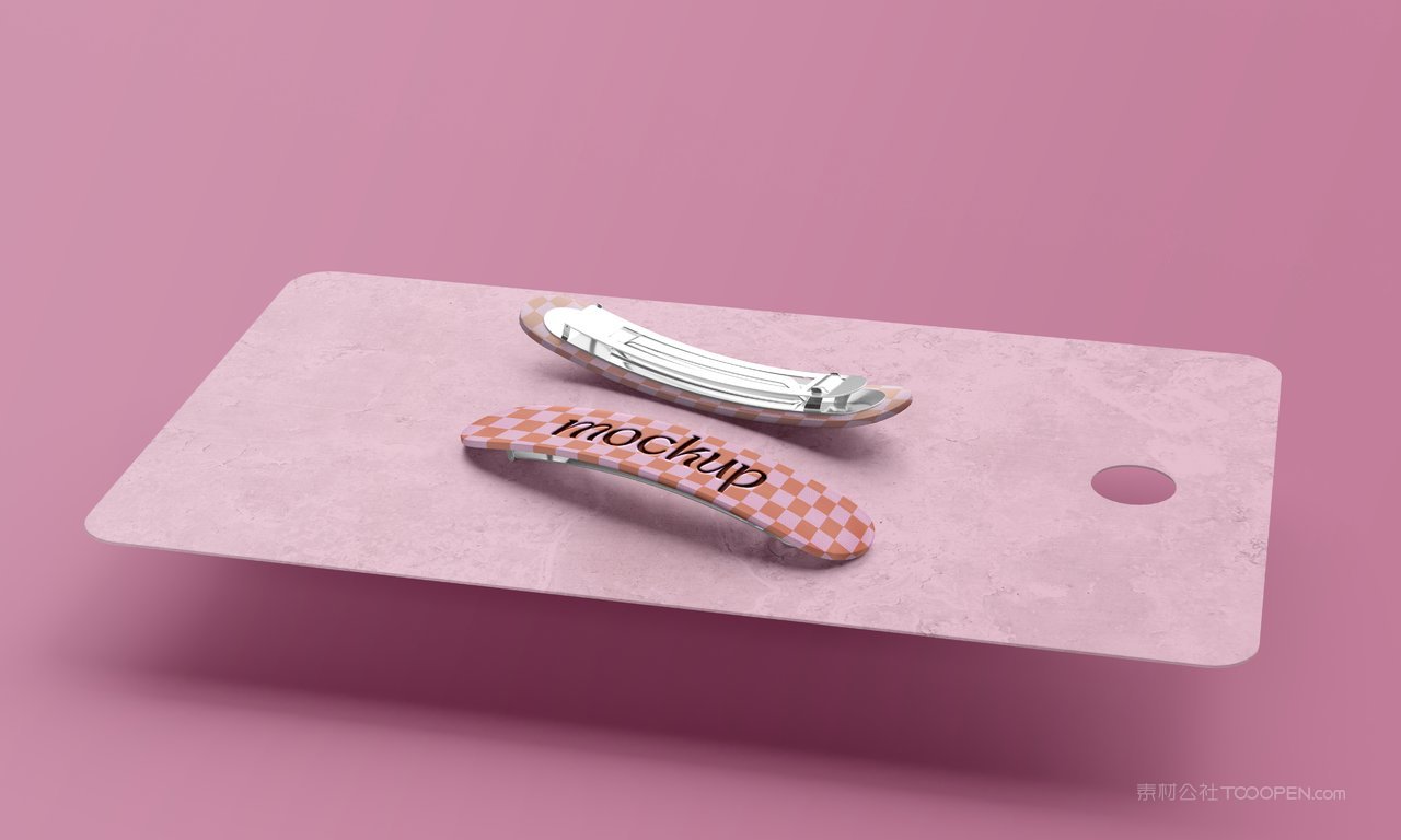 【2187期】女士发卡子样机 (5)