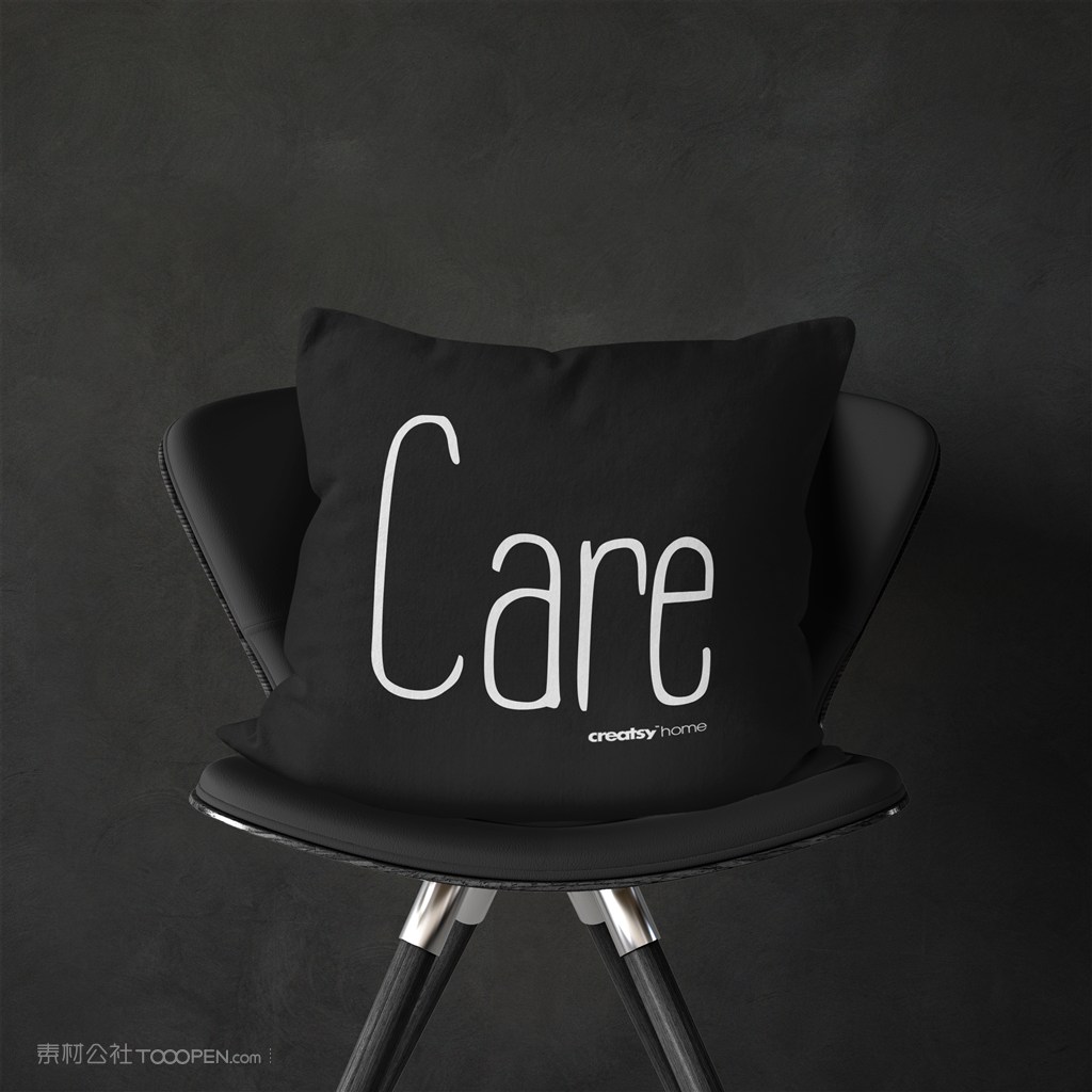 现代风格抱枕沙发靠背样机