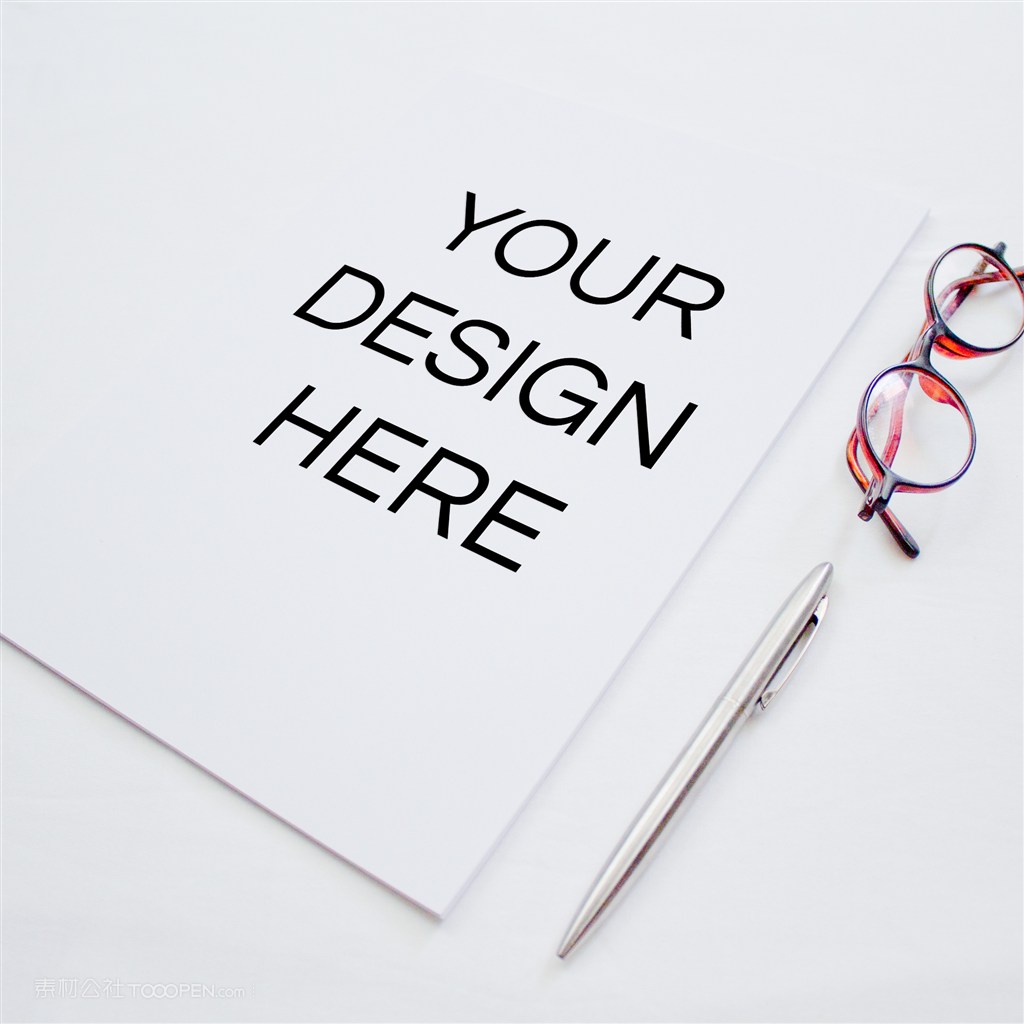 海报宣传单单页样机