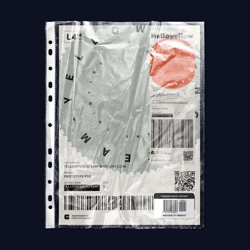 文艺简洁塑封袋轻奢品牌样机 (2)