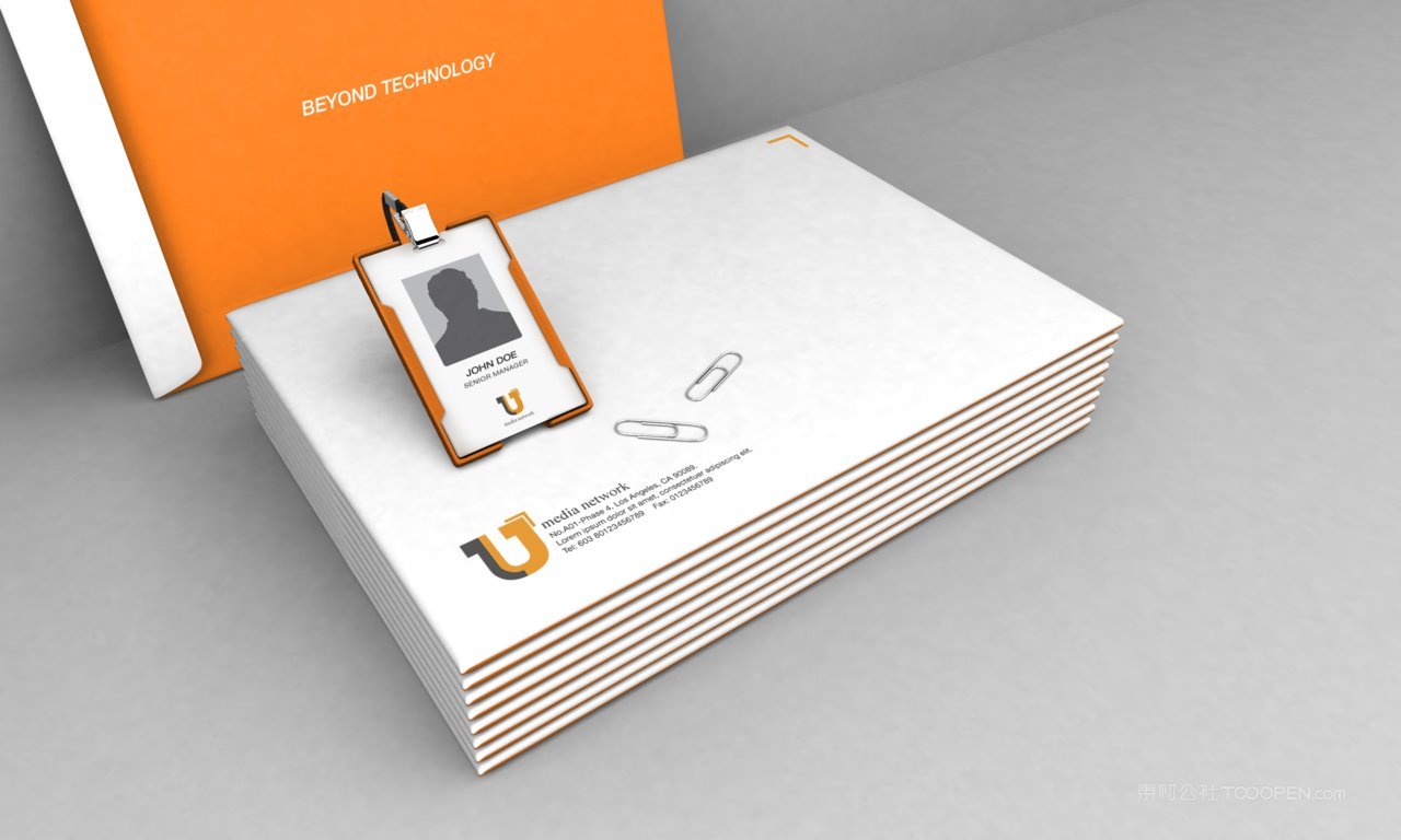 【1985期】企业办公vi样机 (11)