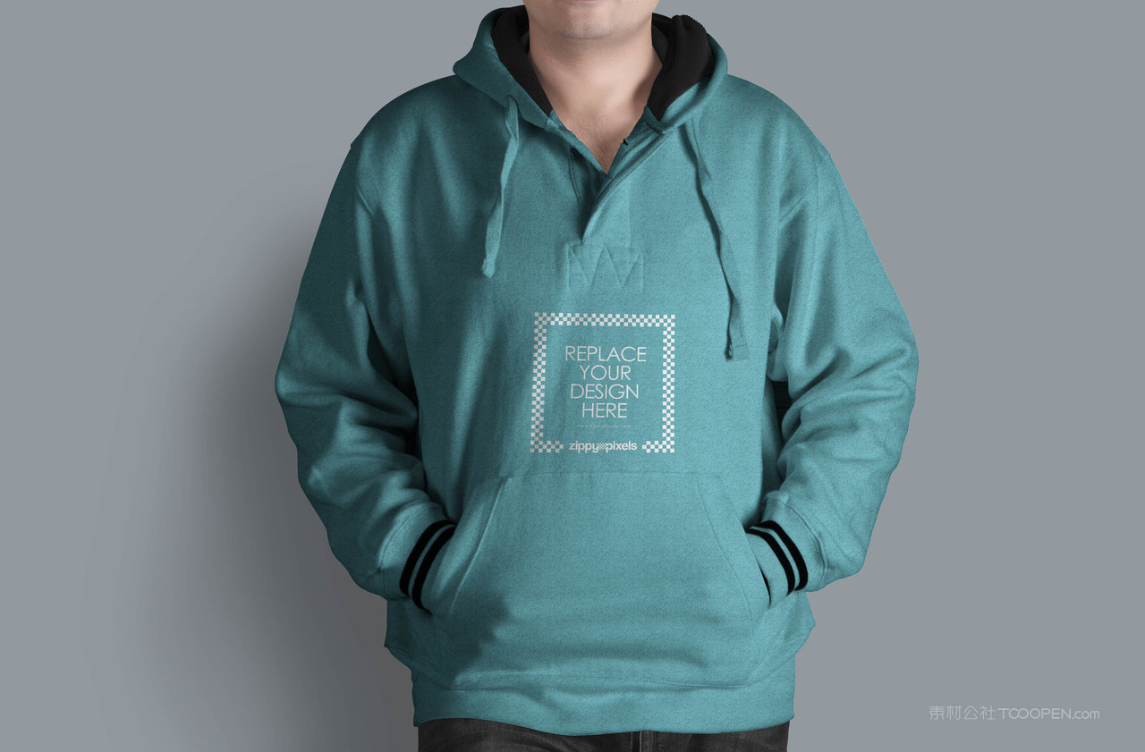 连帽衫样机