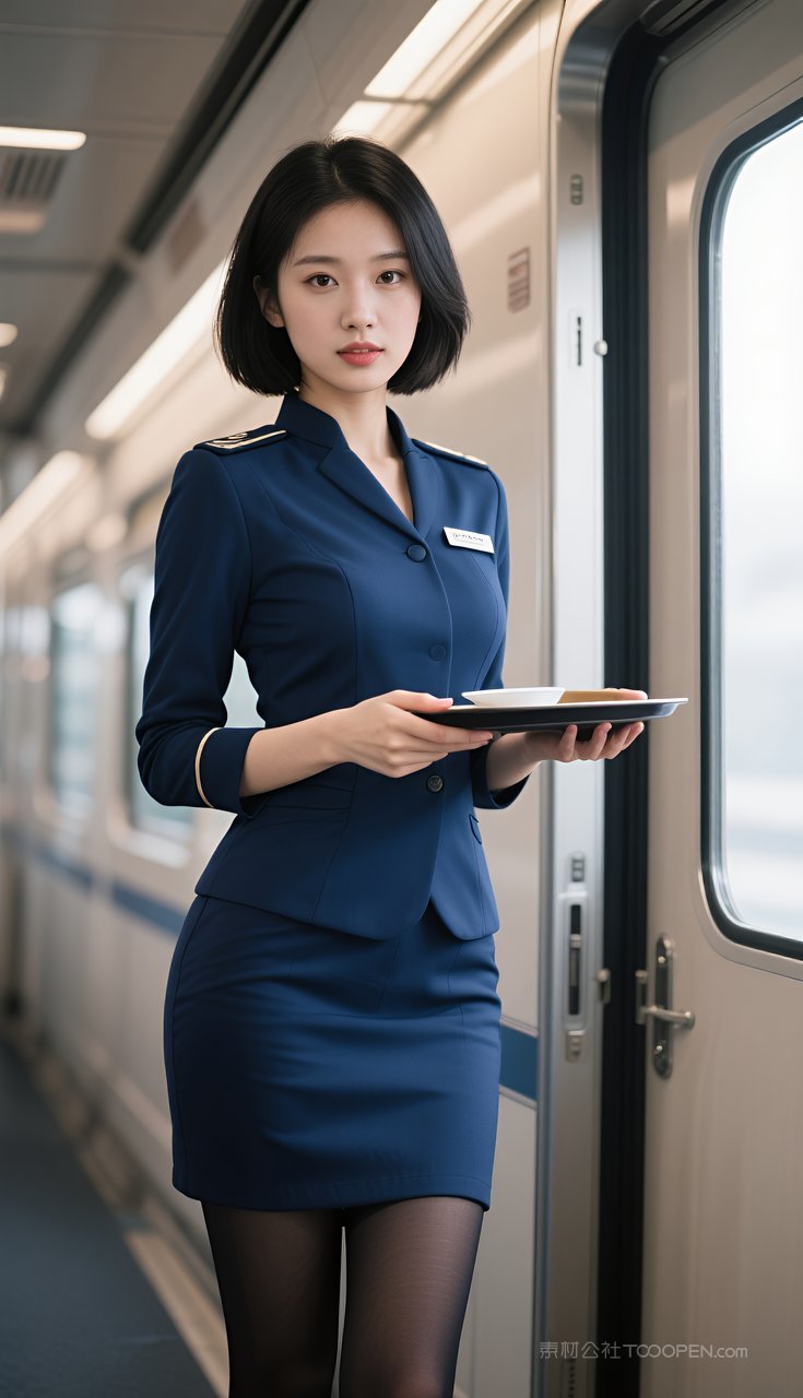 写真丝袜性感美女短裙长腿制服