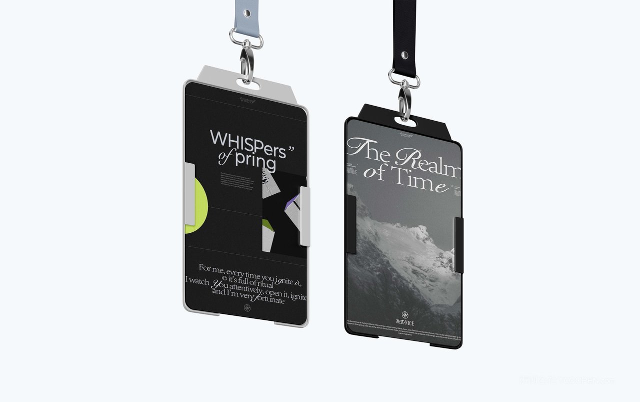 时尚文创展览艺术节音乐节展会活动品牌vi提案展示ps样机 (18)