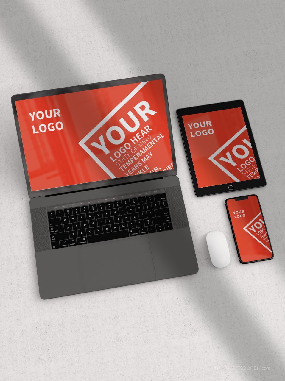 电脑笔记本显示屏桌面ui样机 (17)