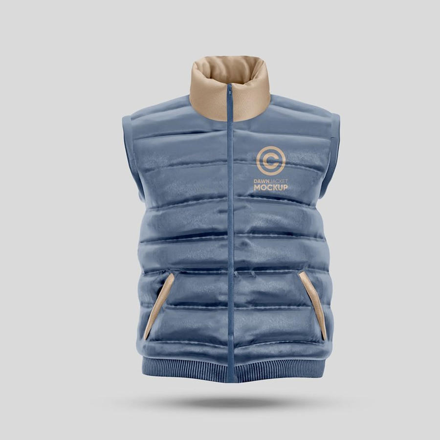 羽绒背心样机