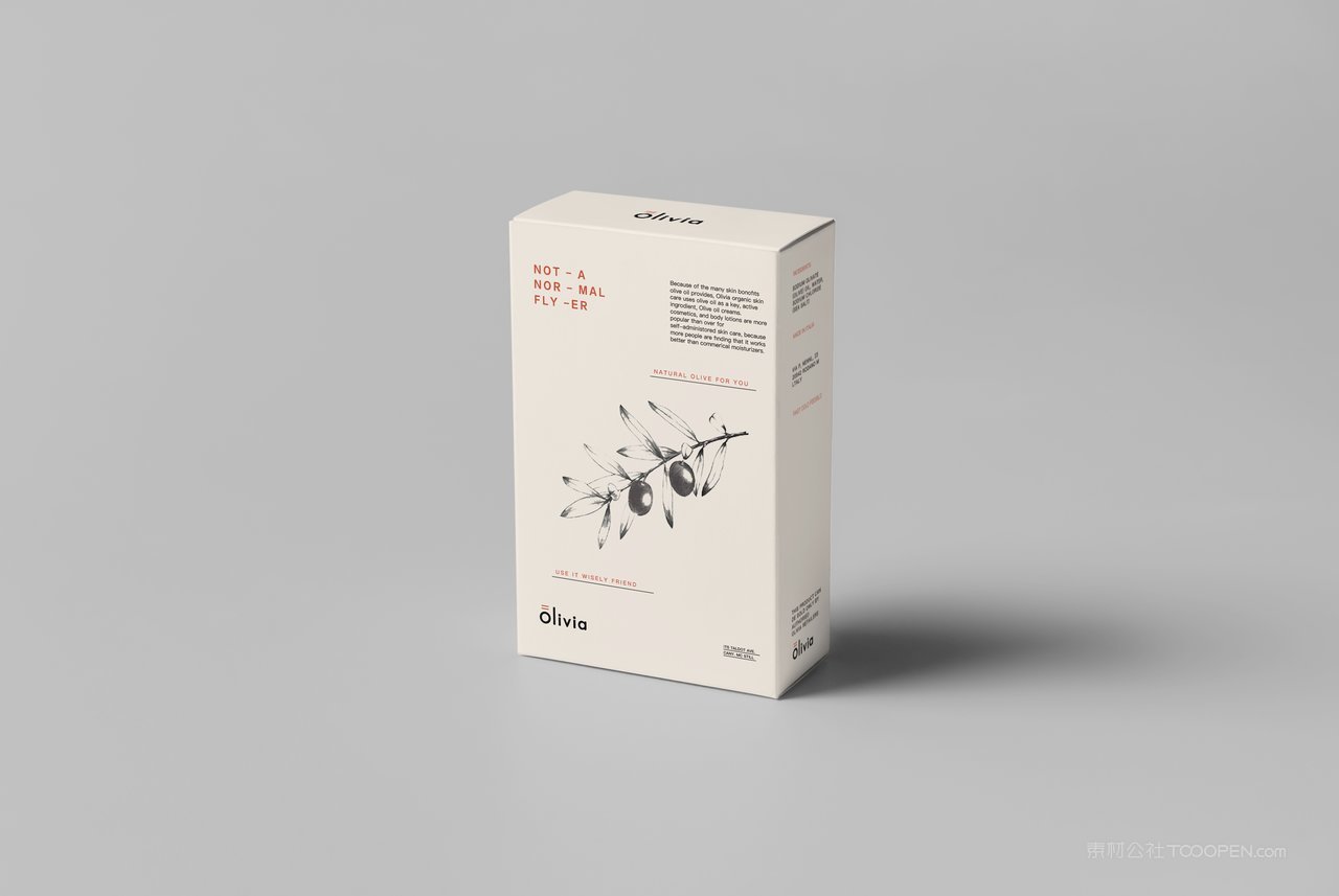 玻璃瓶香水透明玻璃瓶精致包装样机 (3)