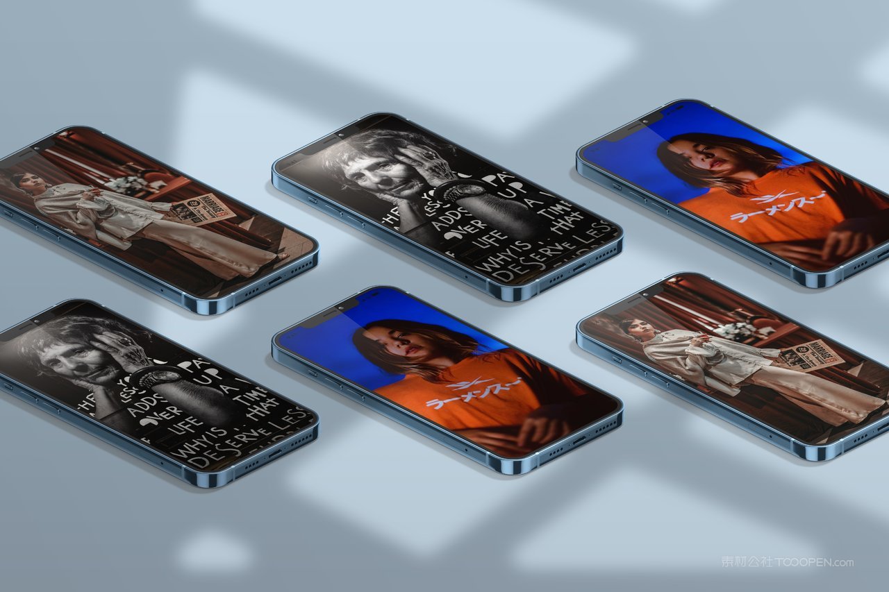 iphone13pro手机光影场景样机 (15)