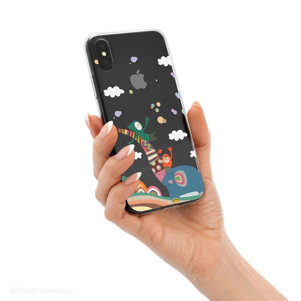 苹果手机壳贴图模板