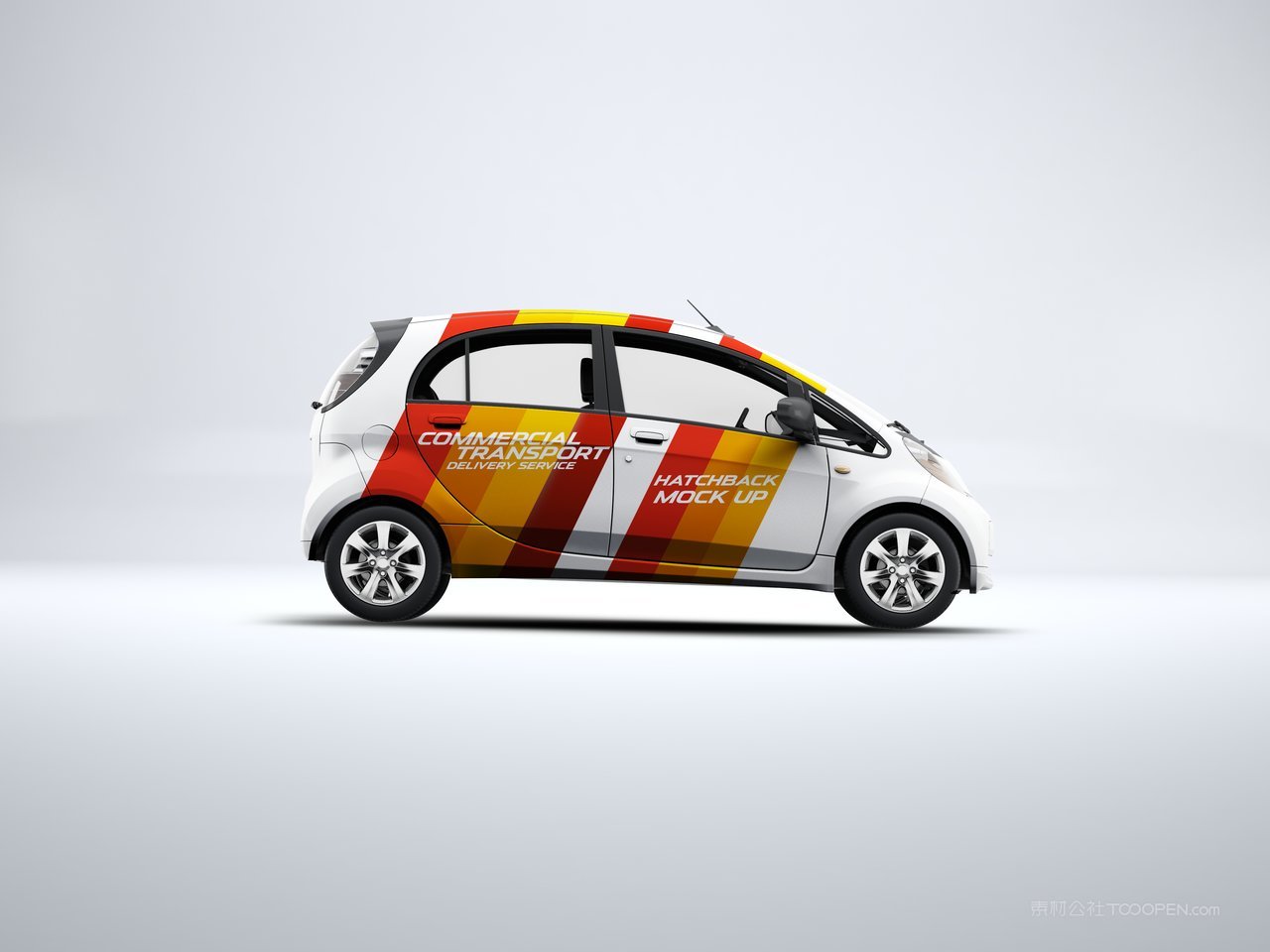 汽车交通样机汽車身企业vi样机 (28)