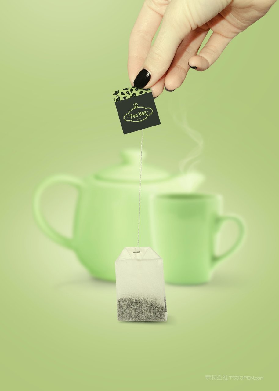 泡茶茶叶场景样机