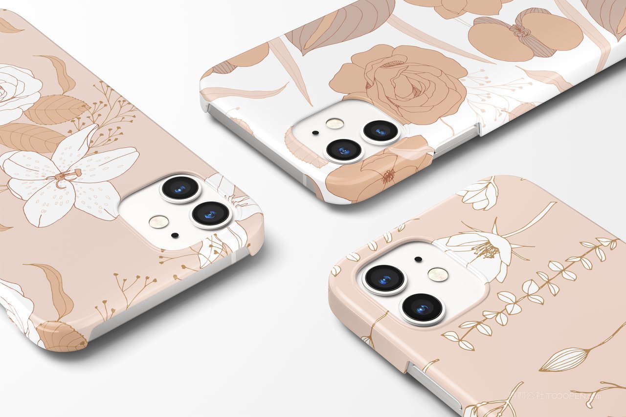 iphone12手机壳贴图ps样机 (28)