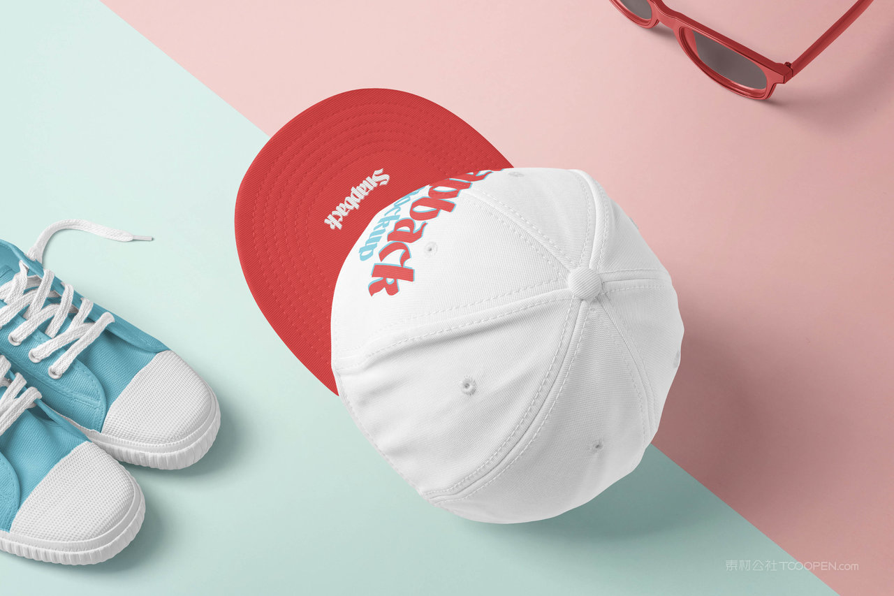 圆形橄榄帽样机