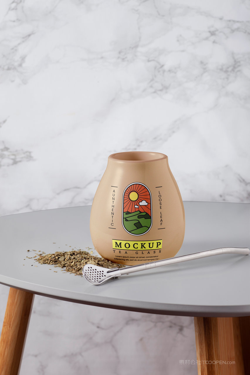 【2250期】中国禅意传统陶瓷茶叶罐样机 (4)