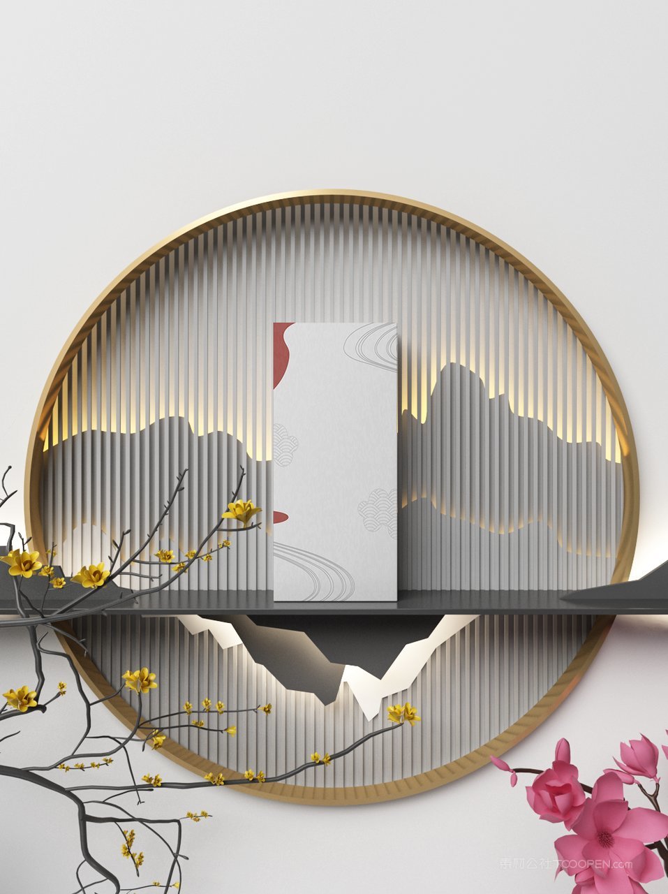 国潮文创年货贺年产品包装样机