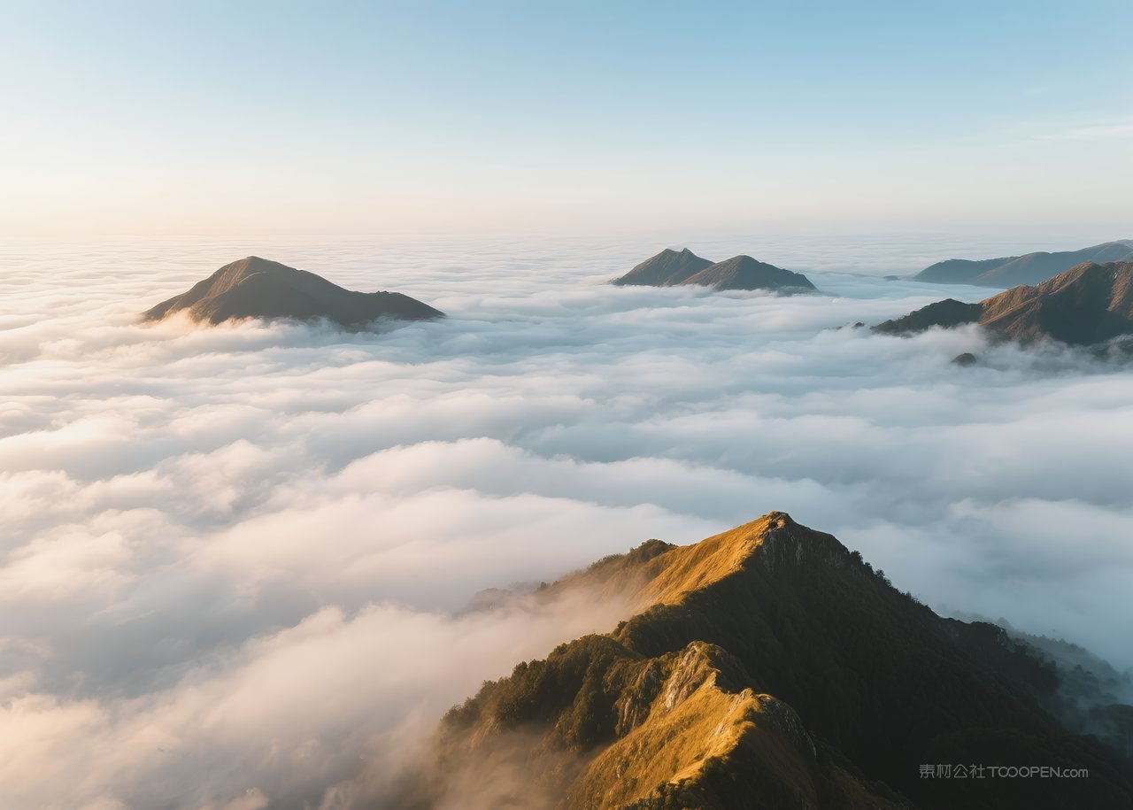 海边景观海景自然风景天空大海唯美海滩