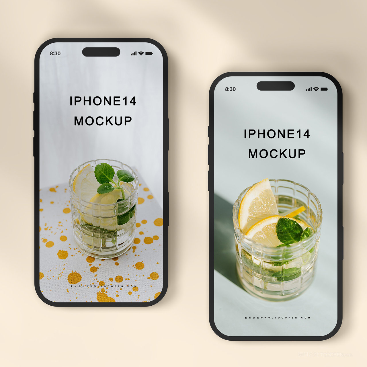 手机苹果手机iPhone14Pro贴图样机