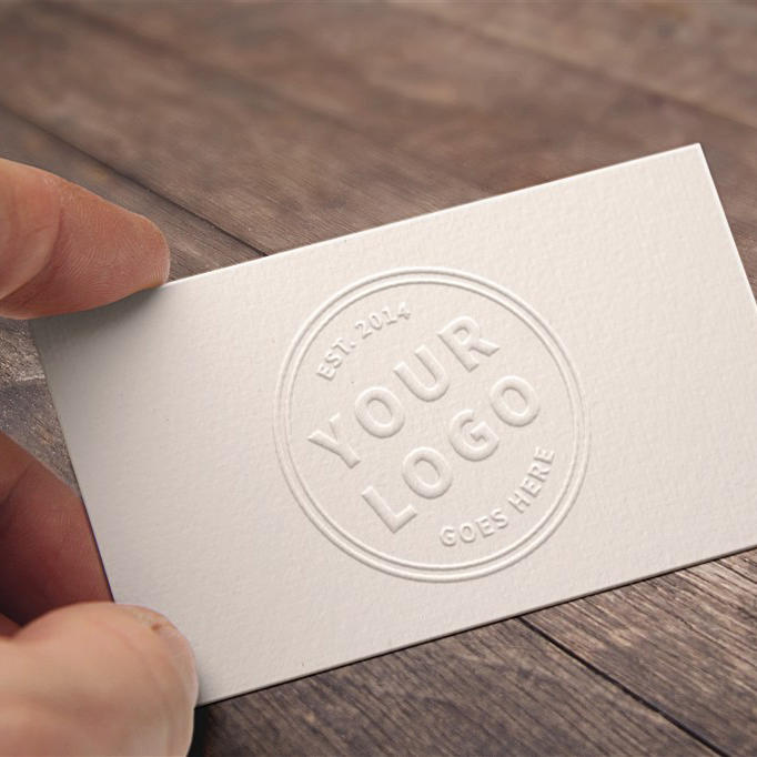 高清凹凸名片样机