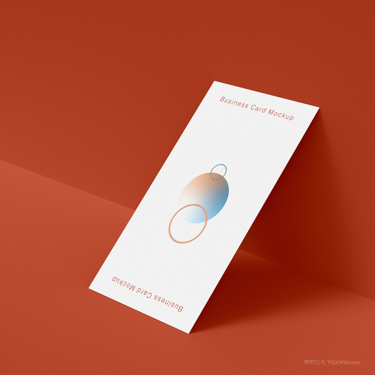 个性名片简约时尚名片贴图样机