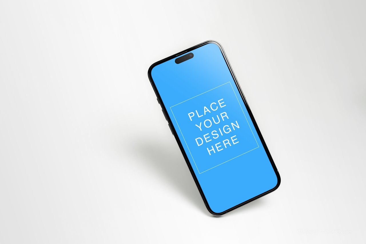 手机侧面屏幕样机