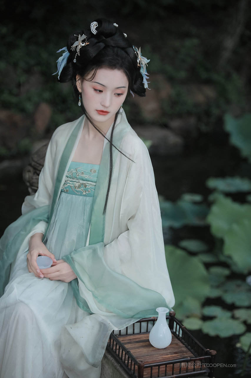 高清古风美女摄影图片