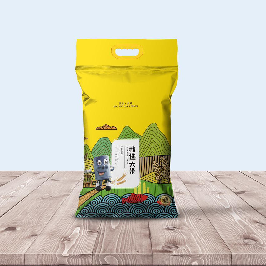 大米袋东北米食品包装袋样机 (6)
