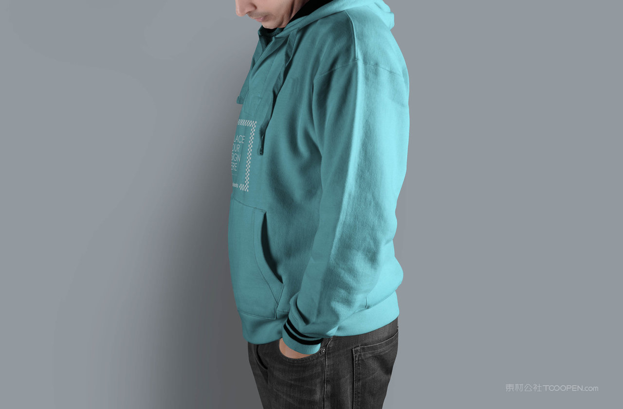 连帽衫样机