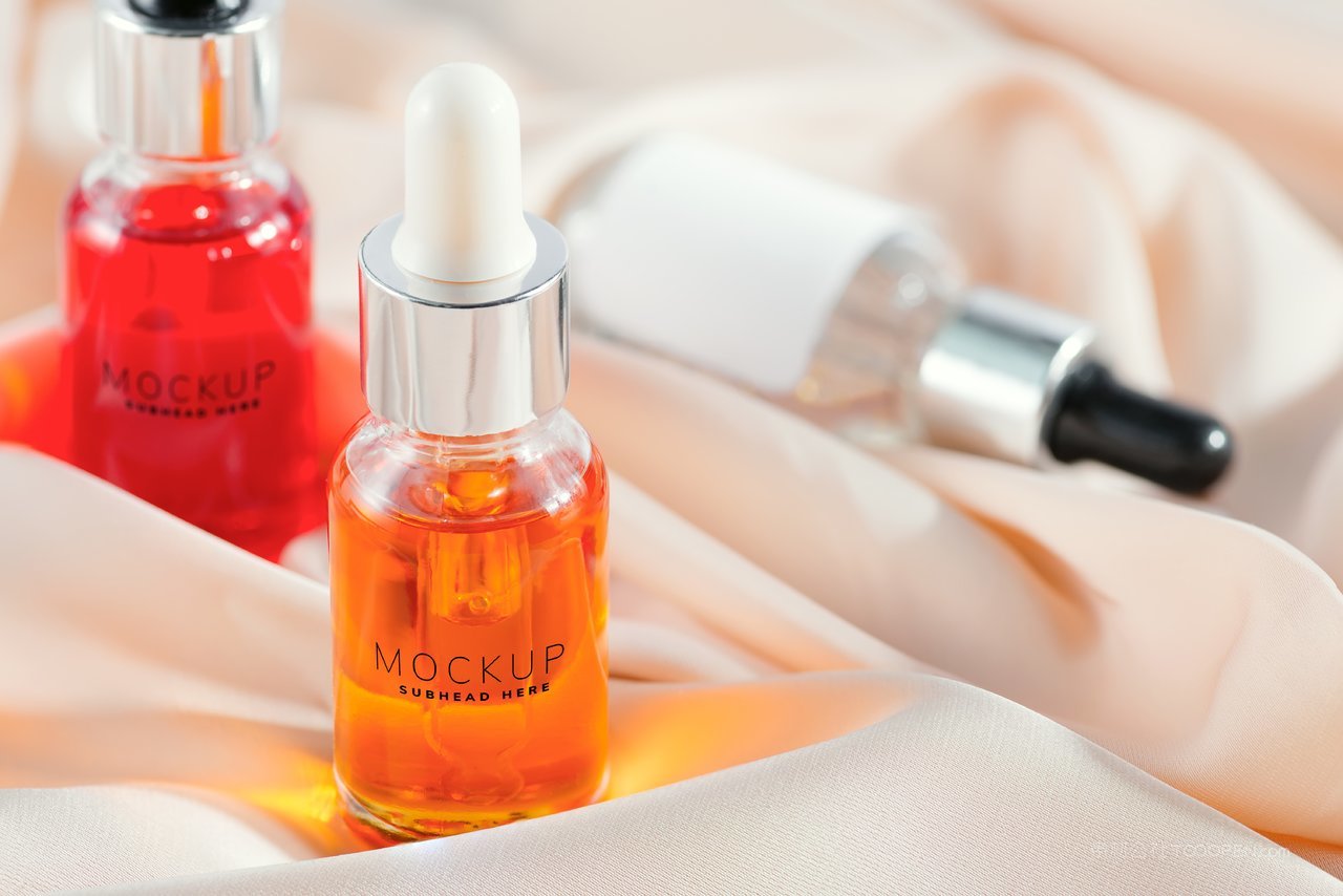 护肤品场景样机