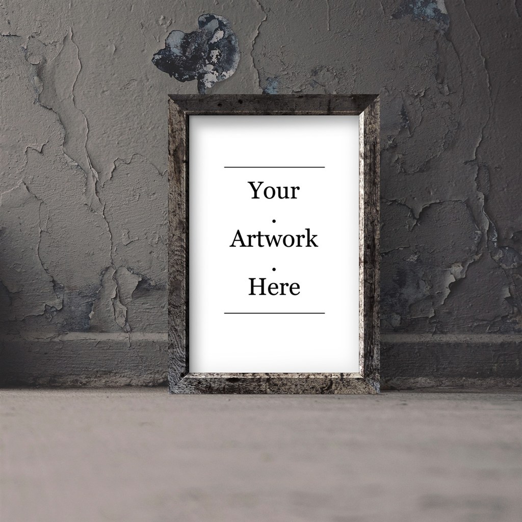 古典相框海报样机