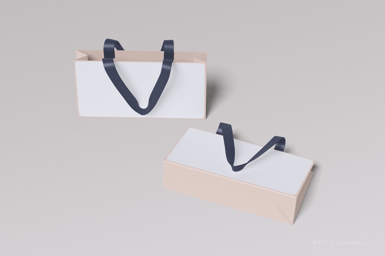 纸袋购物袋样机