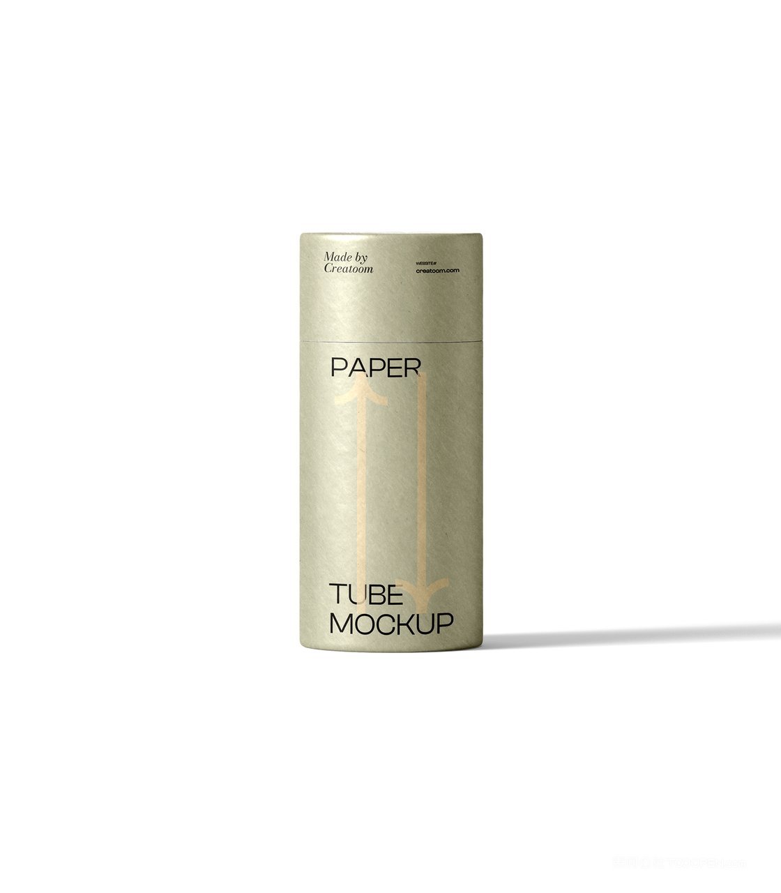 咖啡企业咖啡纸桶一次性包装样机 (19)