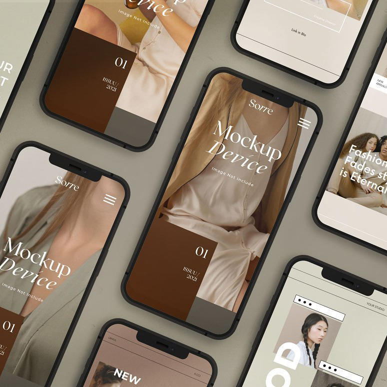 新品手机样机模板