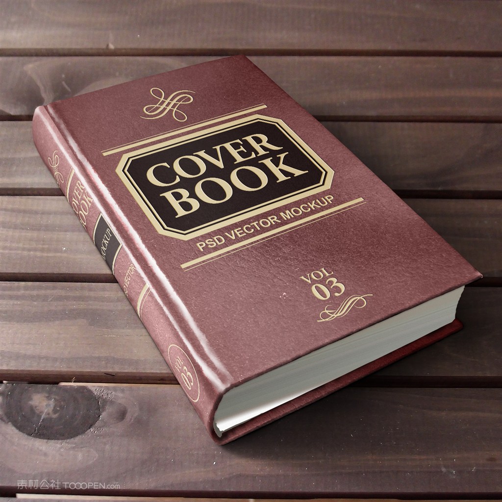 精装书词典样机