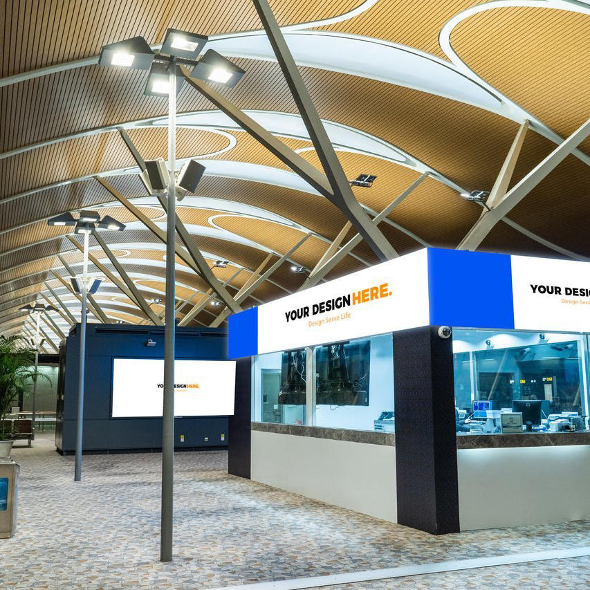 沿街商铺连锁商超品牌招牌门头样机 (57)