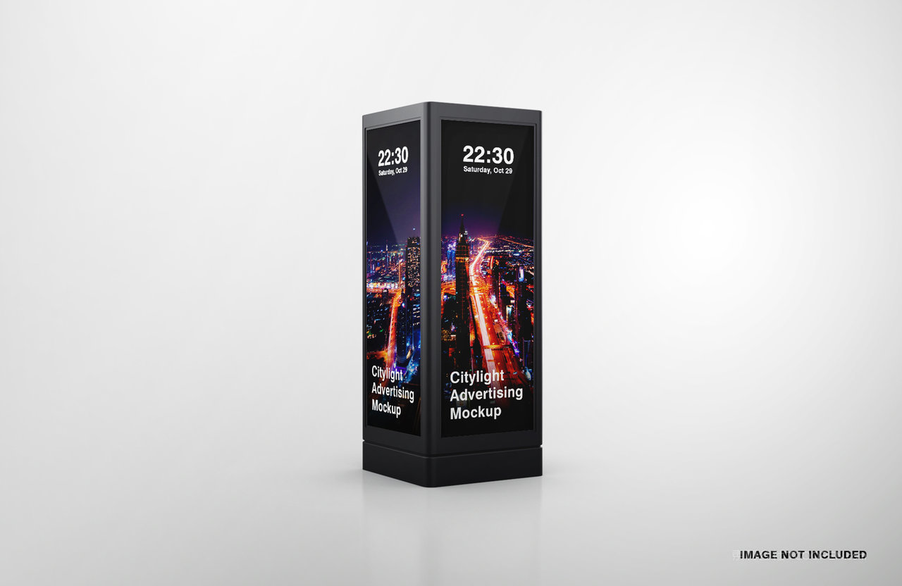 led灯光广告牌样机