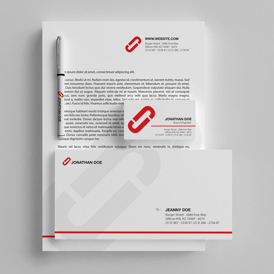 桔色精致办公用品品牌vi样机名片贴图