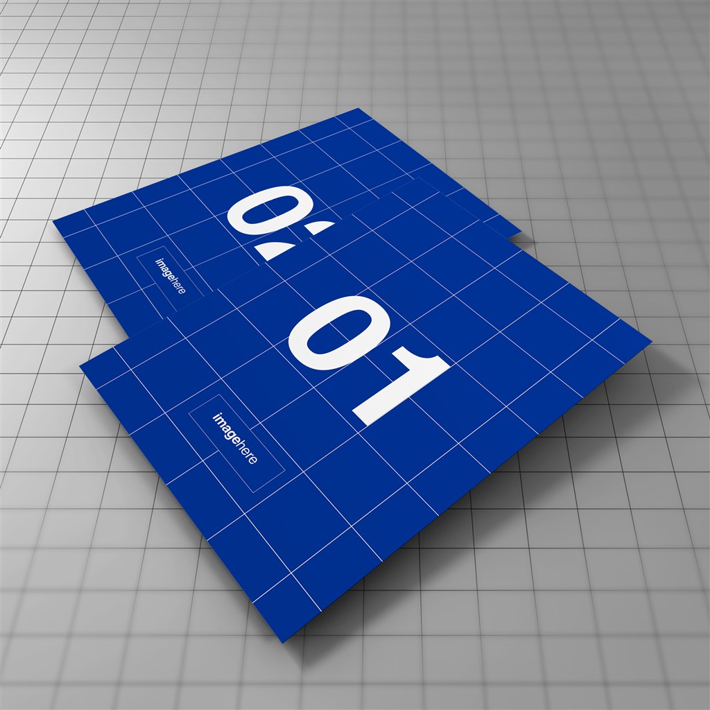 宣传单DM单单页海报样机