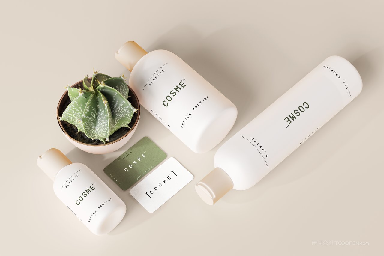 化妆品产品瓶装包装场景样 (2)