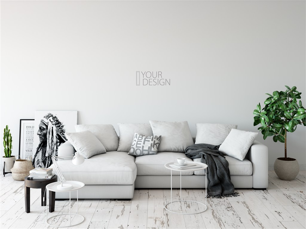 新房装饰画壁纸展示样机模板