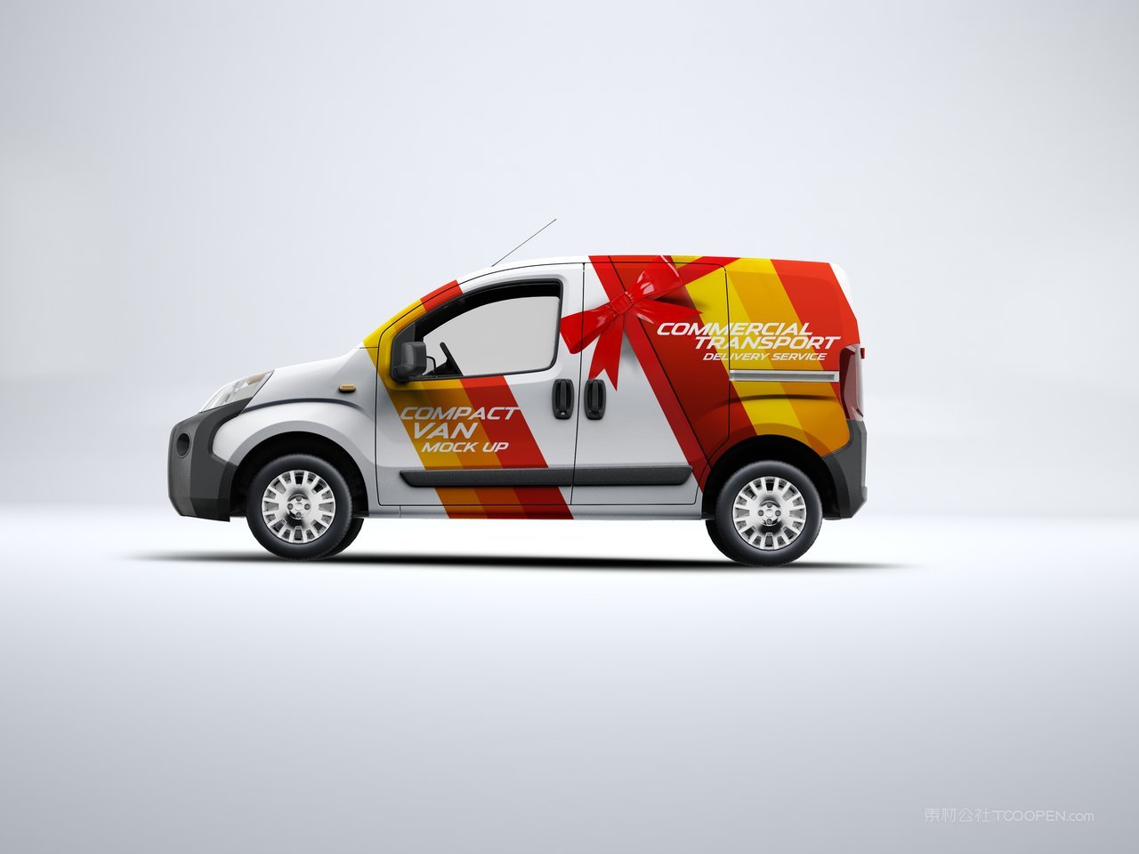 汽车交通样机汽車身企业vi样机 (8)