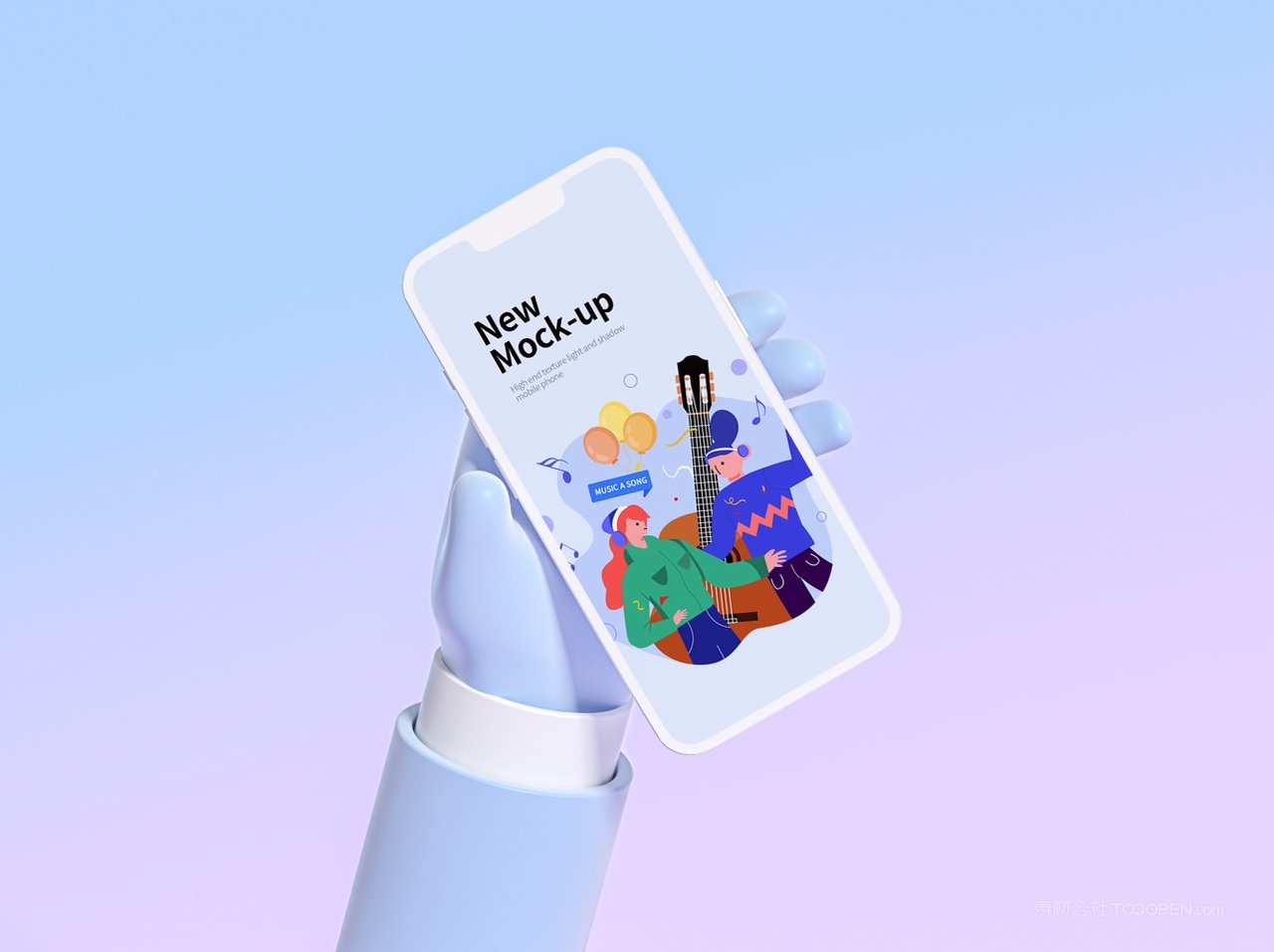 科技蓝手机屏app界面ui样机 (19)