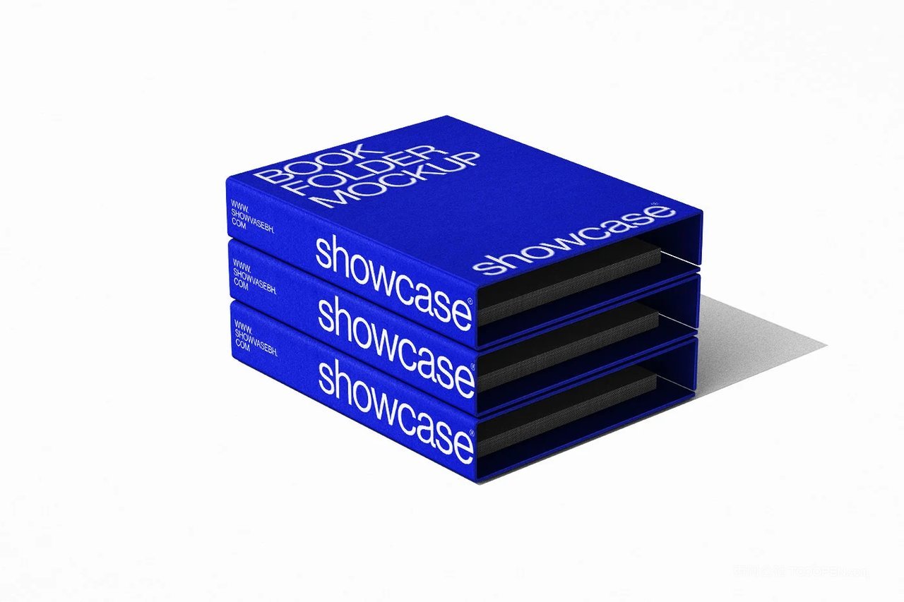 【2263期】品牌vi应用样机之05 book folder