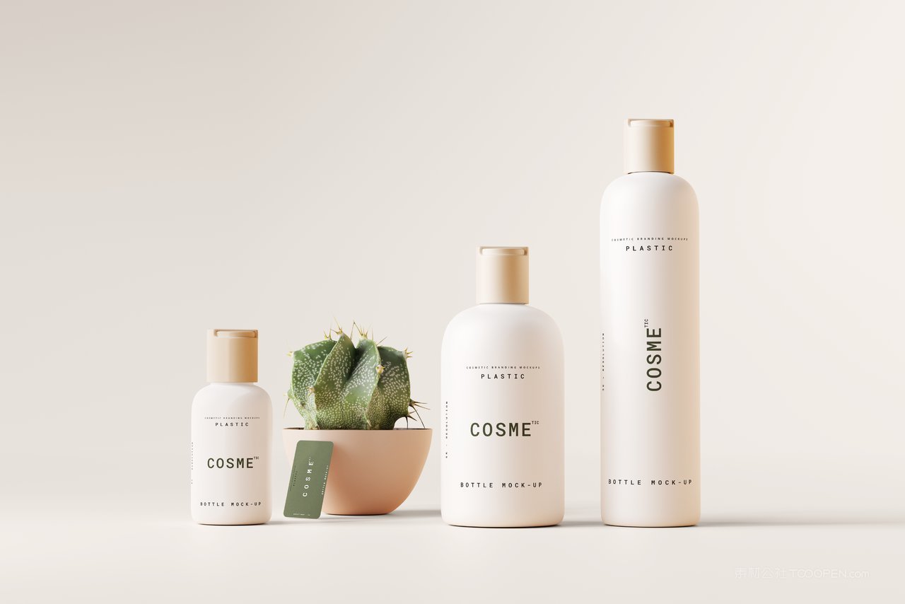 化妆品产品瓶装包装场景样 (1)