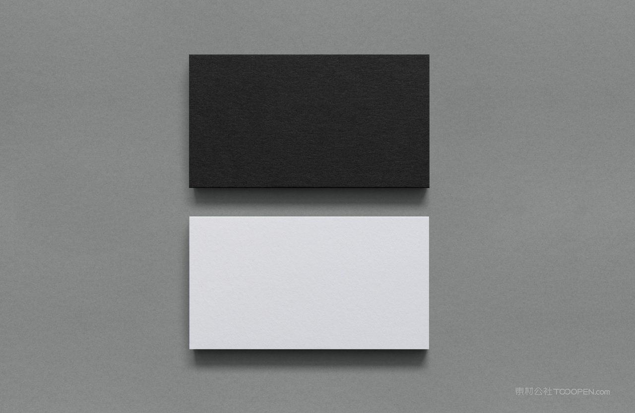 商务黑名片贴图简约背景样机 (3)