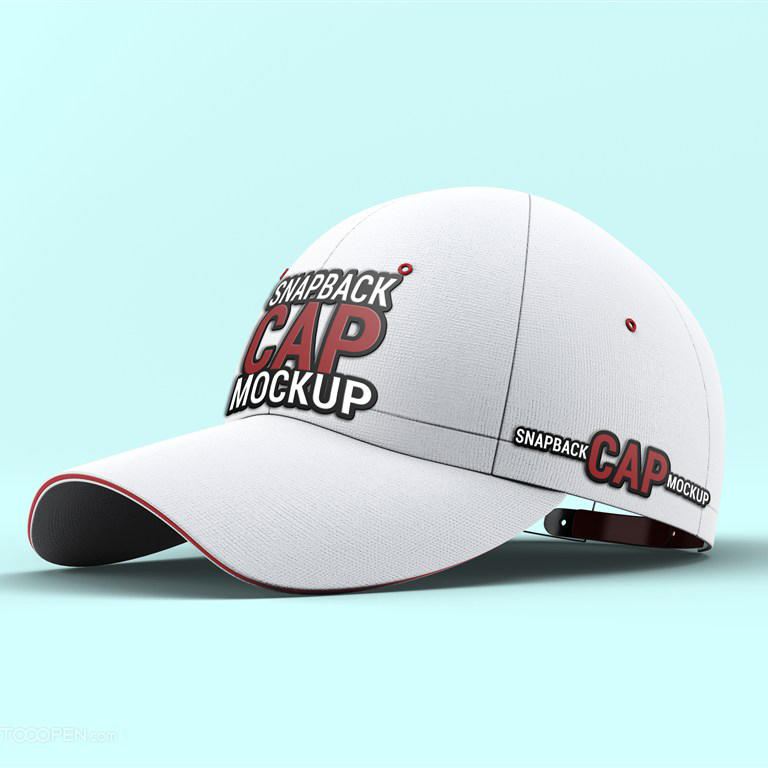 简约帽子VI素材PSD分层