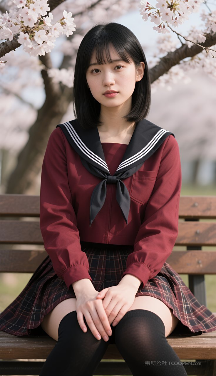 丝袜制服少女美女性感长腿短裙
