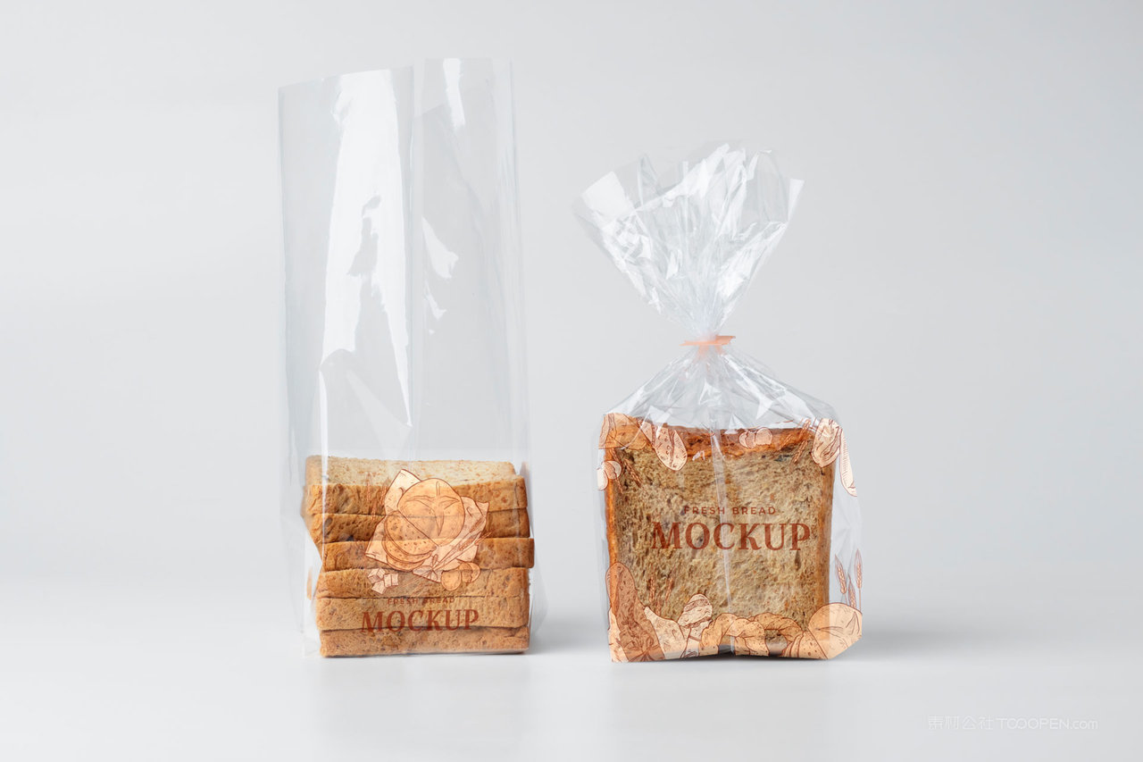 【2119期】糕点切片面包透明包装袋样机 (14)