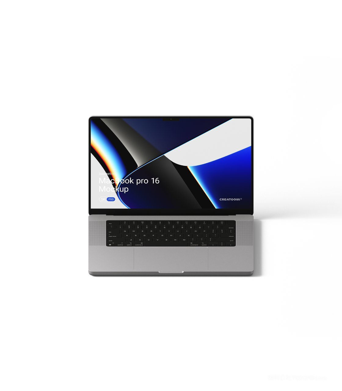 【2294期】潮流科幻工业macbook pro笔记本电脑样机 (3)