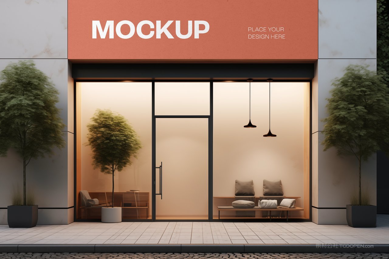 门头店招商铺样机1